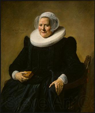Frans Hals Portrait of an Elderly Lady Norge oil painting art
